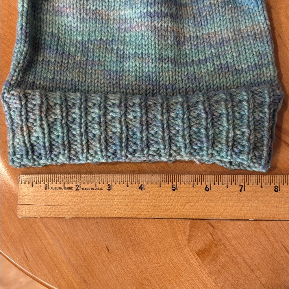 Dream In Color Natural Yarn hand Knit Hat NWT - Picture 4 of 6